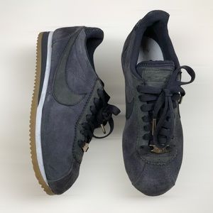 NIKE + A.L.C. Cortez Charcoal Suede Sneakers